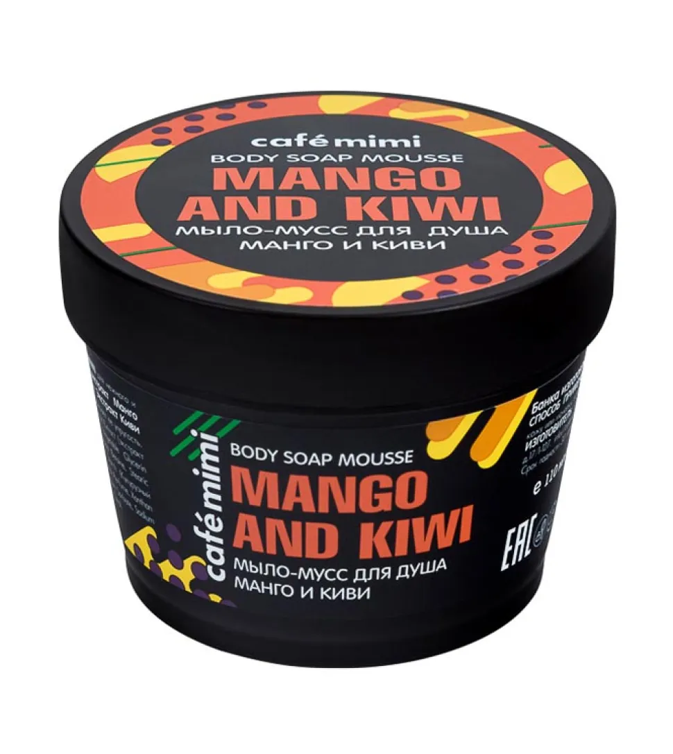 Jabón-mousse de ducha - Mango y kiwi