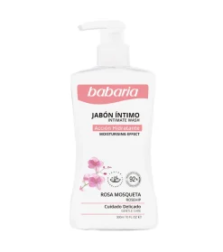 Jabón íntimo con ácido láctico - Acción hidratante - Rosa Mosqueta