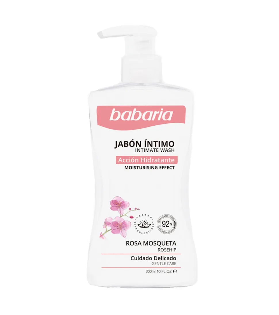 Jabón íntimo con ácido láctico - Acción hidratante - Rosa Mosqueta