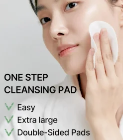 *Ji Woo Gae* - Almohadillas limpiadoras One Step Mild Pad - 60ea