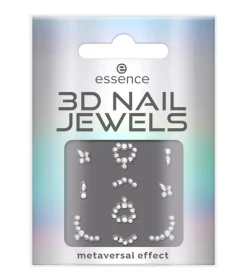 Joyas adhesivas para uñas en 3D - 02: Mirror Universe