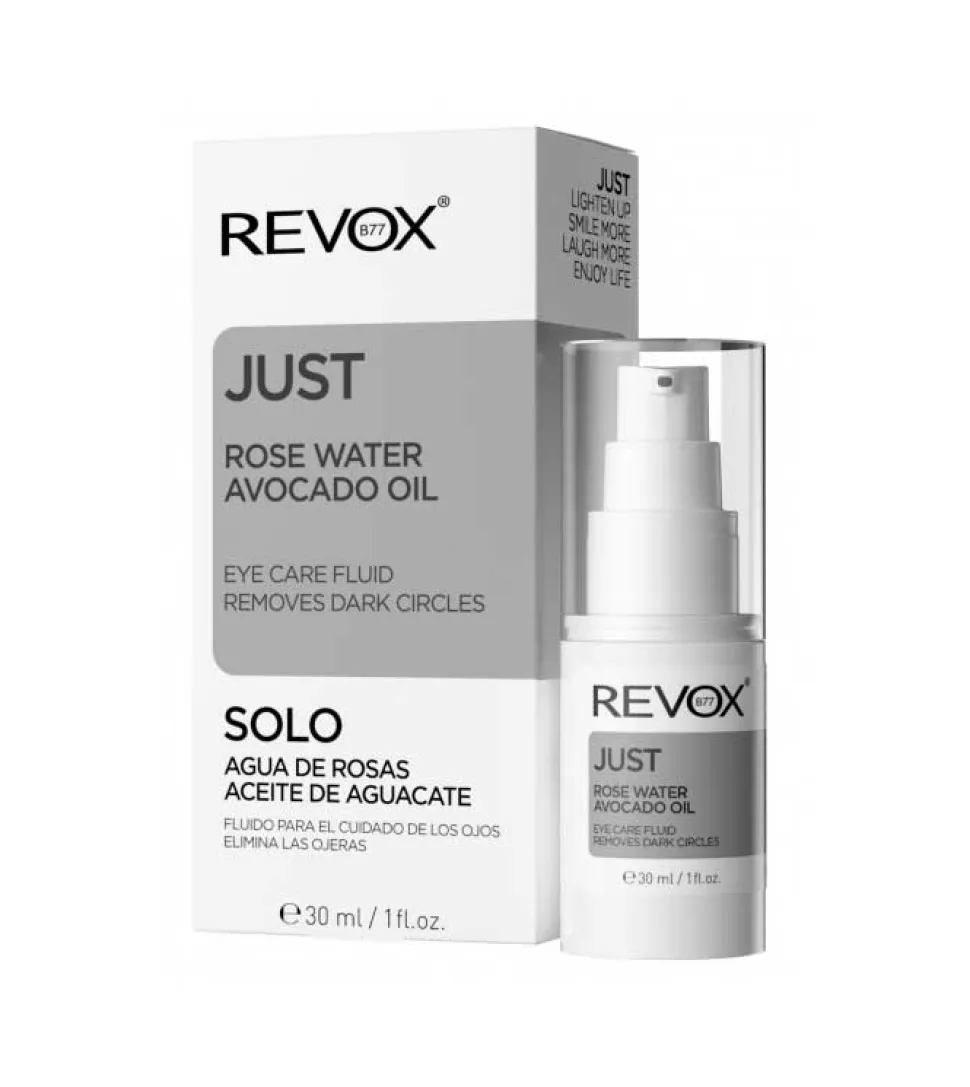 *Just* - Contorno de ojos fluido Agua de Rosas y Aceite de Aguacate