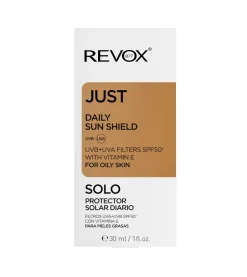 *Just* - Protector solar diario SPF50+ con vitamina E para piel grasa