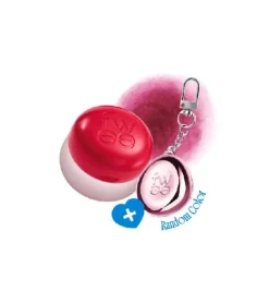 *Keyring* - Bálsamo con color para labios y mejillas con llavero Pudding Pot - RD05: Greedy