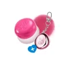 *Keyring* - Bálsamo con color para labios y mejillas con llavero Pudding Pot - PK04: Crush
