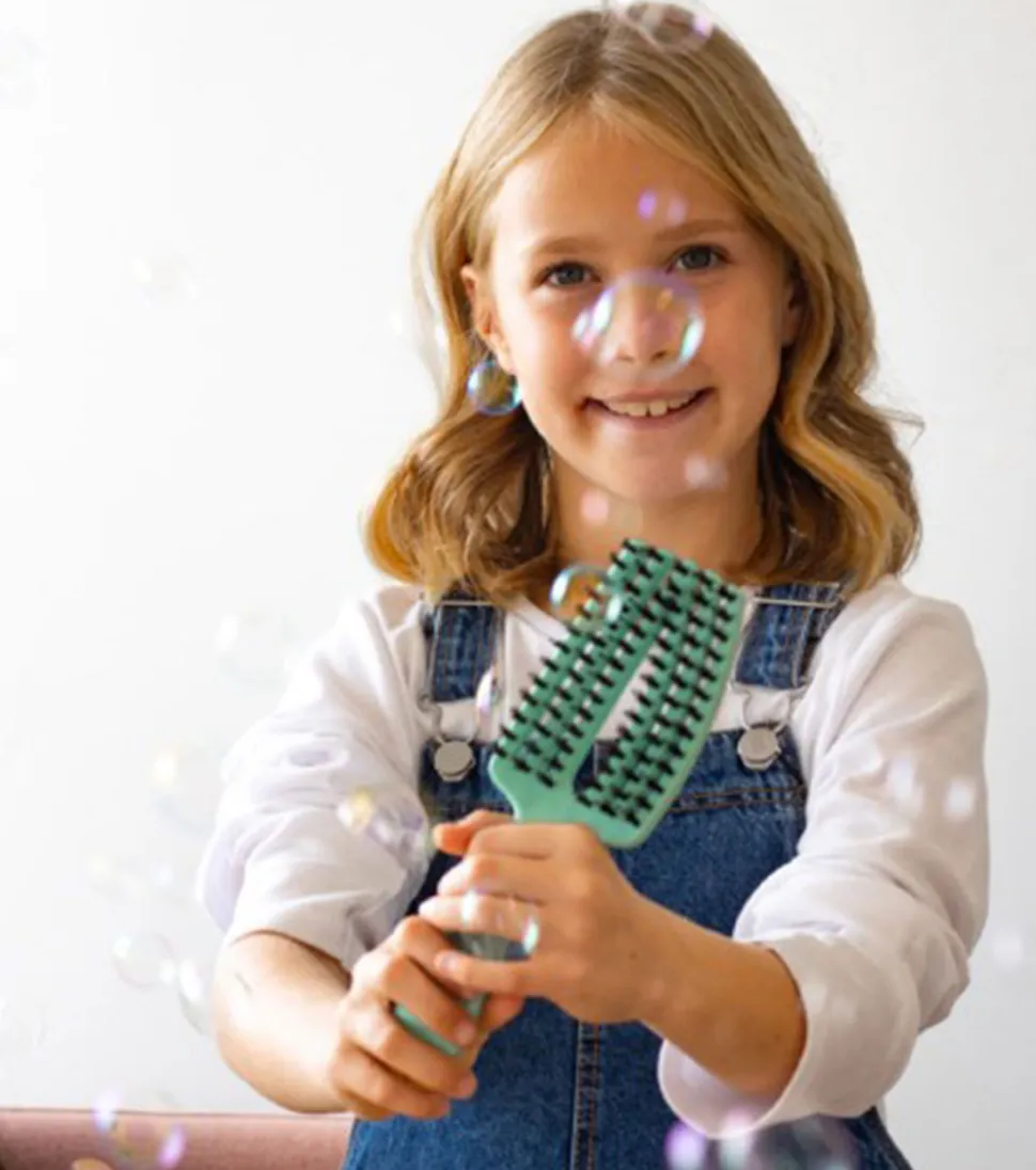 *Kids* - Cepillo para cabello Fingerbrush Care Mini - Mint