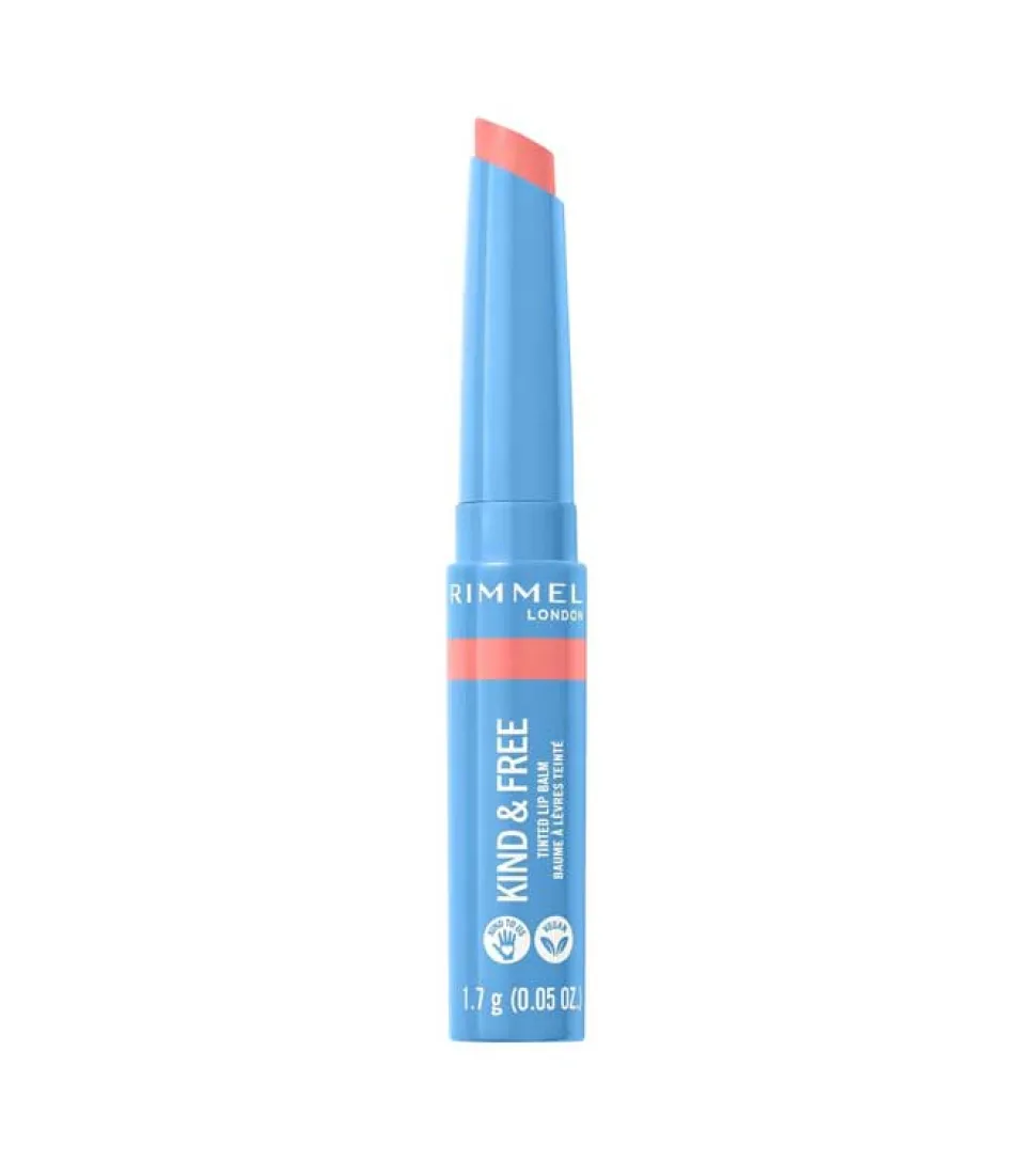 *Kind & Free* - Bálsamo labial Tinted Lip Balm - 04: Hibiscus blaze