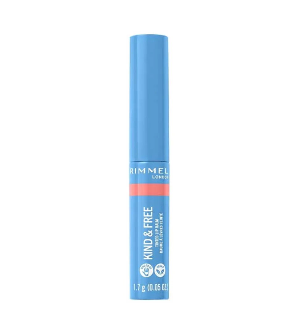 *Kind & Free* - Bálsamo labial Tinted Lip Balm - 04: Hibiscus blaze