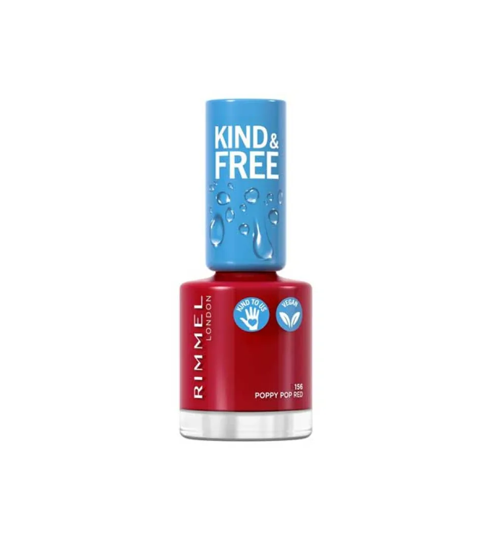 *Kind & Free* - Esmalte de uñas - 156: Poppy pop red