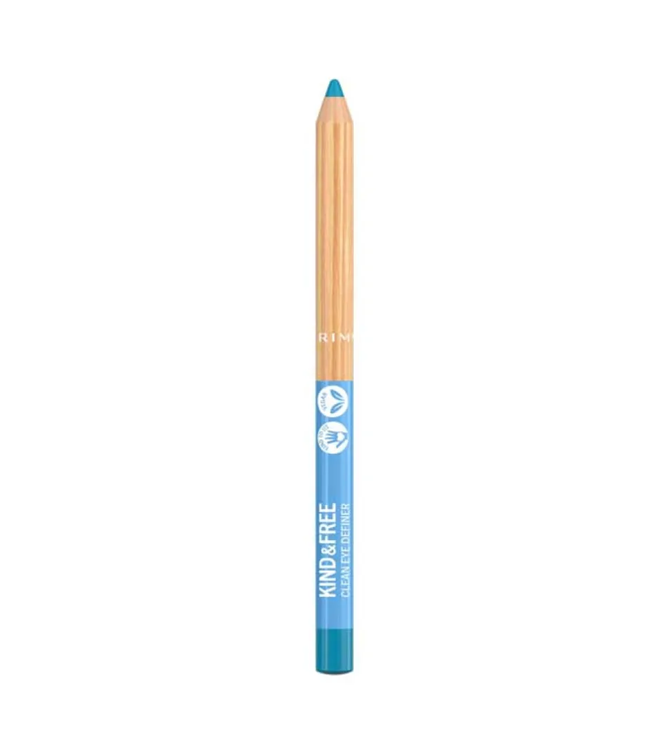 *Kind & Free* - Lápiz de ojos Clean Eye Definer - 06: Anime blue