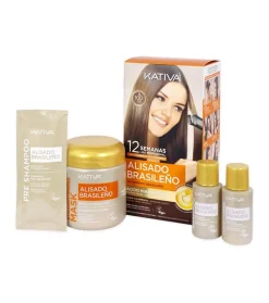 Kit Alisado Brasileño con Glyoxylic y Keratina Vegetal
