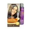 Kit de alisado brasileño con ácido hialurónico + Regalo Champú