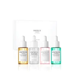 Kit de 4 ampollas de Centella Asiática de Madagascar