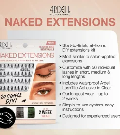 Kit de extensiones de pestañas Naked Extensions