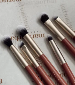 Kit neceser con 13 brochas Vegan Brushes