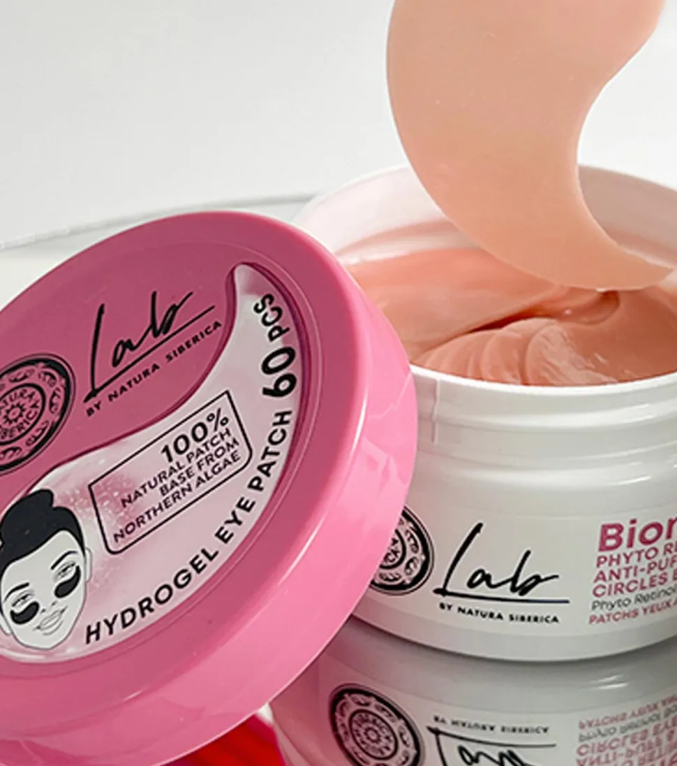 *Lab Biome* - Parches para el contorno de ojos anti-ojeras e hinchazón