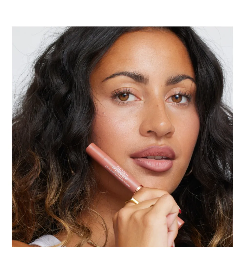 Labial 2 en 1 Lip Line'n Coat - 001: Ruby Chocolate