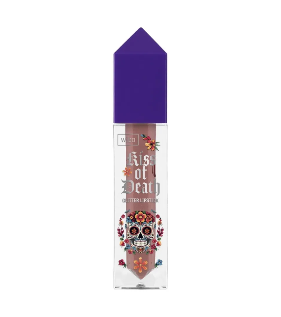 Labial líquido con glitter Kiss Of Death - 01: La Jefecita