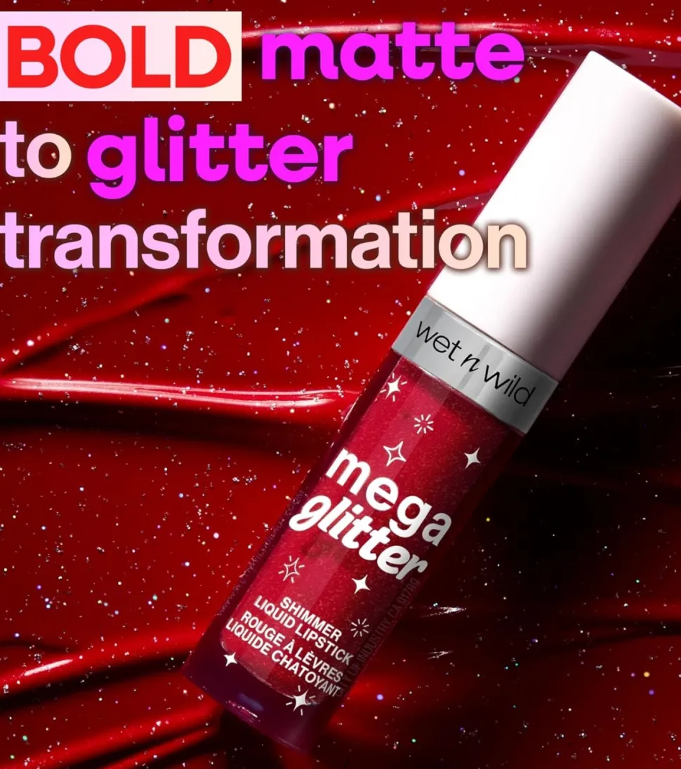Labial líquido con shimmer Mega Glitter - New Soulmate