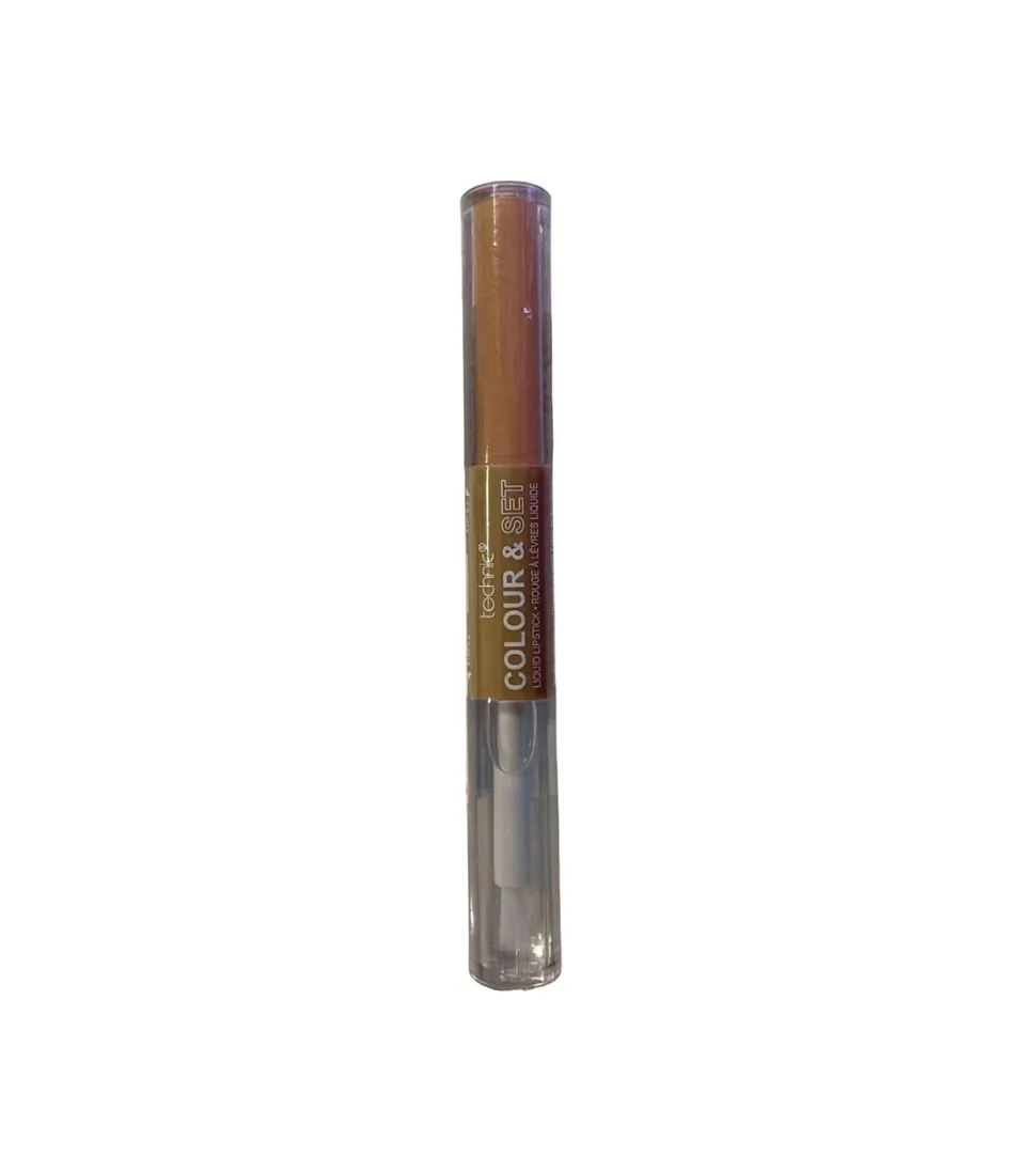 Labial líquido de 2 pasos Colour & Set - Bambi