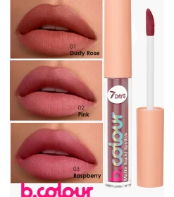 Labial líquido mate - 01: Dusty Rose