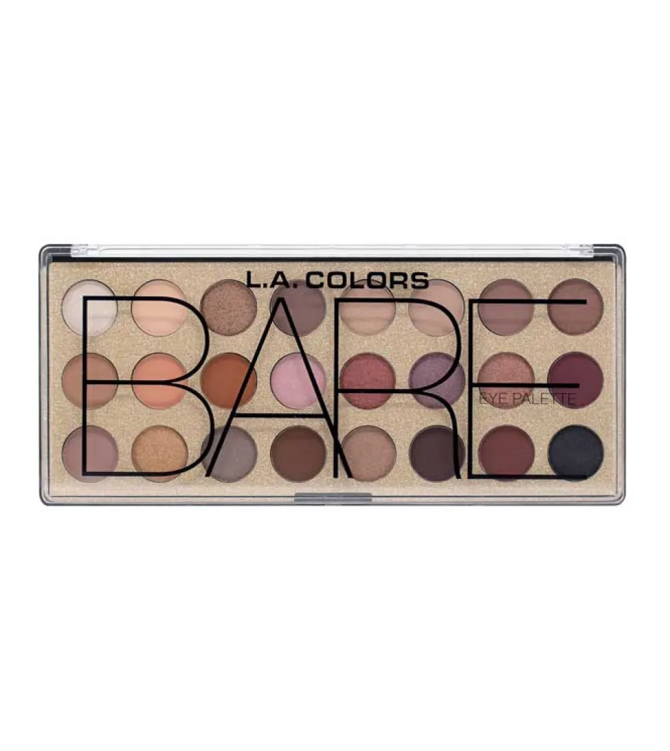 L.A Colors - Paleta de sombras de ojos Bare