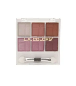 L.A Colors - Paleta de sombras de ojos 6 Color - CES463: Delicate