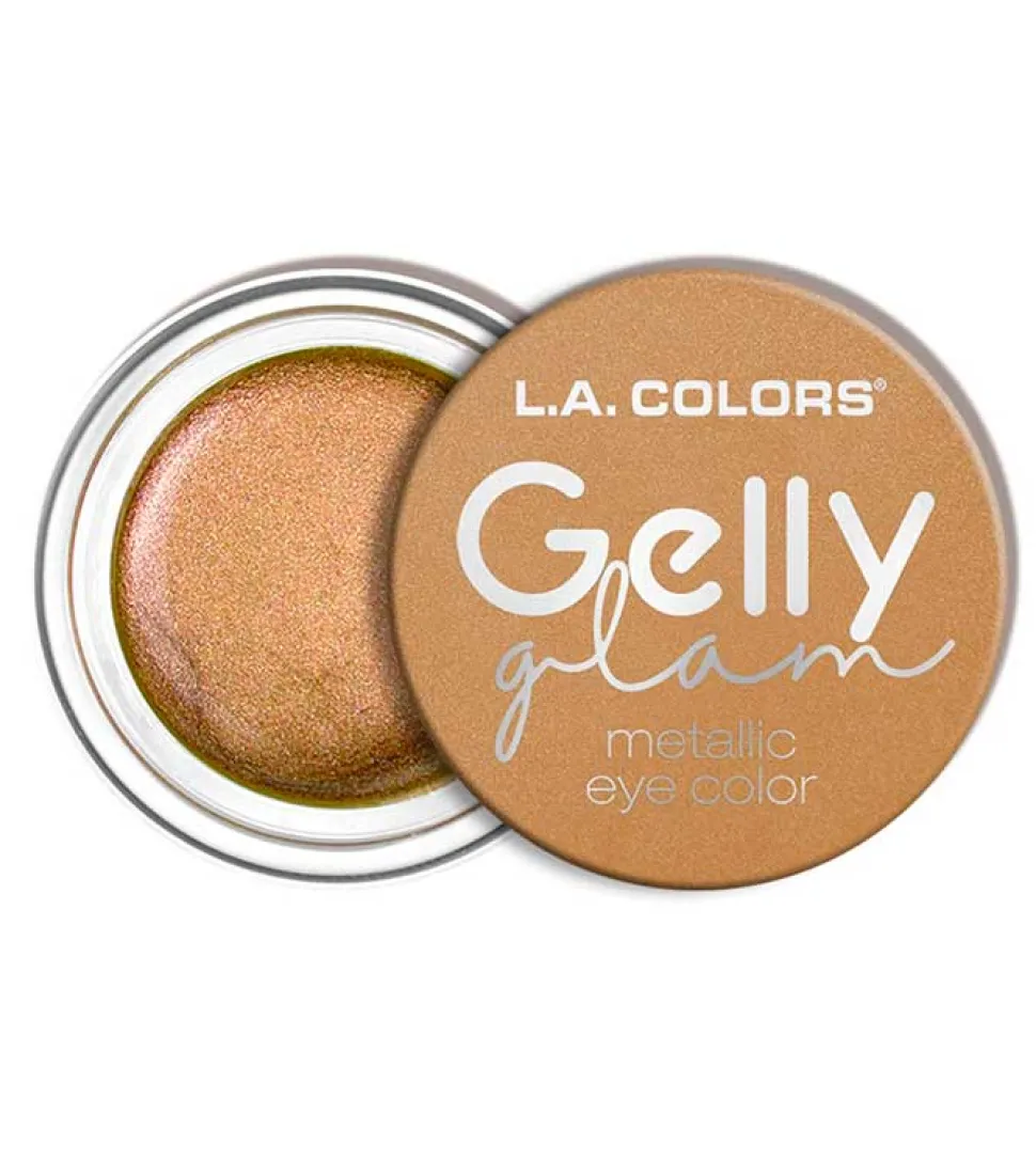L.A Colors - Sombra de ojos en crema Gelly Glam Metallic - CES281 Queen Bee