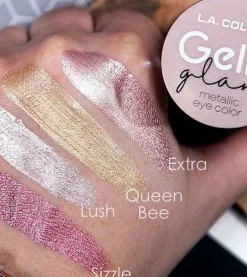 L.A Colors - Sombra de ojos en crema Gelly Glam Metallic - CES284 Lush