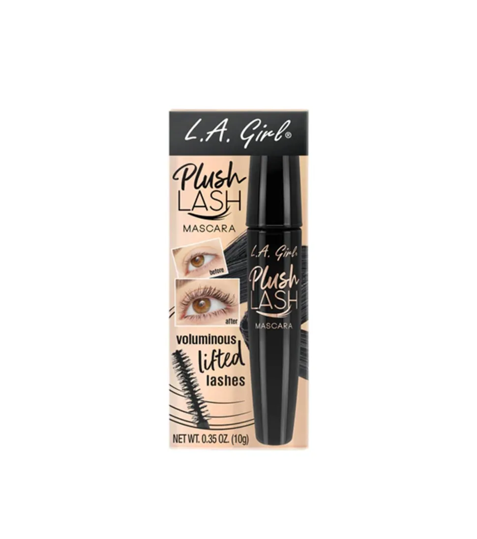 L.A Girl - Máscara de pestañas Plush Lash - Blackest Black