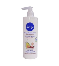 Leche corporal hidratante aguacate y aceite de argán - Piel muy seca