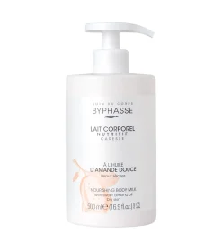 Leche corporal nutritiva con dosificador - Aceite de almendra dulce