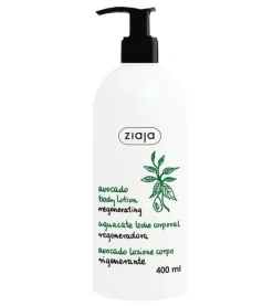 Leche corporal regeneradora con aguacate natural