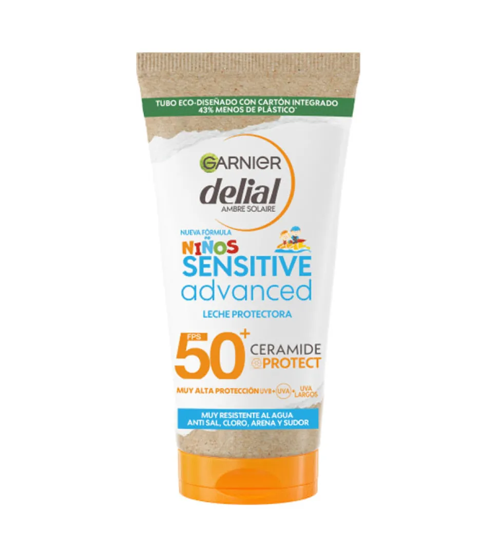 Leche protectora hipoalergénica Sensitive Advanced Niños Delial - SPF50+