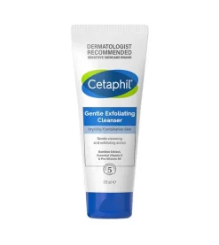 Limpiador exfoliante facial suave - Pieles secas, grasas y mixtas