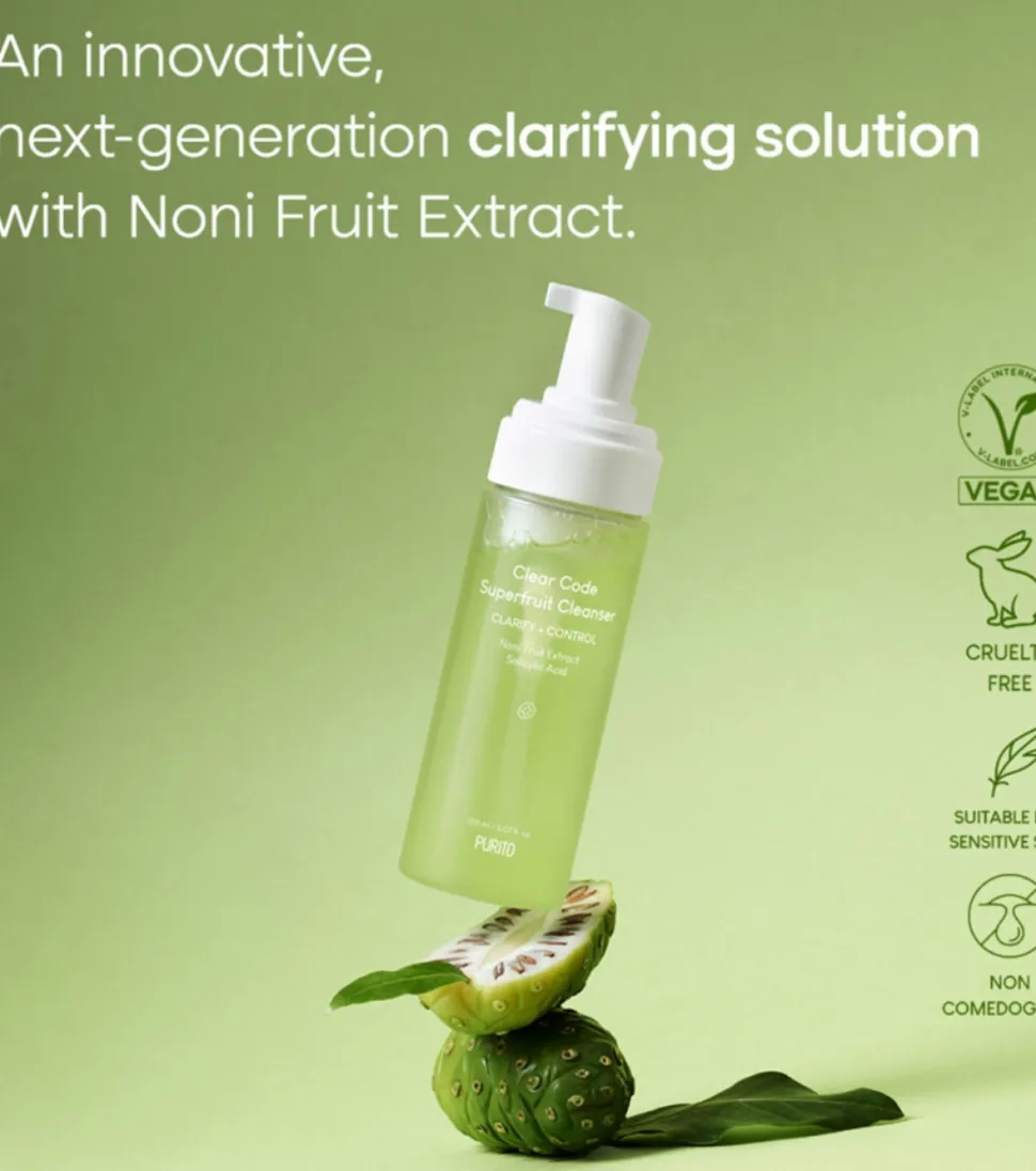 Limpiador facial Clear Code Superfruit