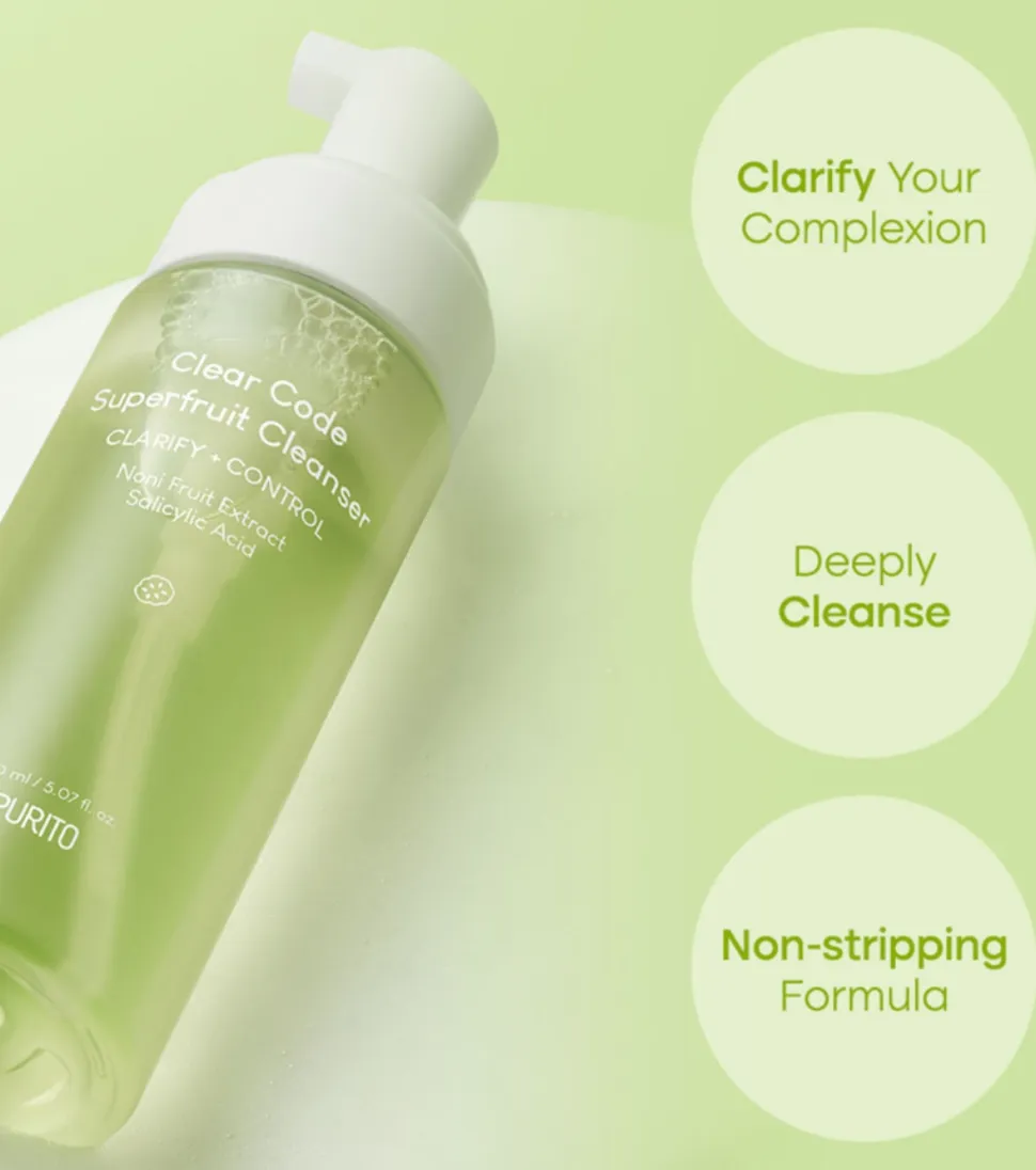 Limpiador facial Clear Code Superfruit