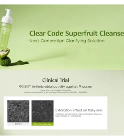 Limpiador facial Clear Code Superfruit