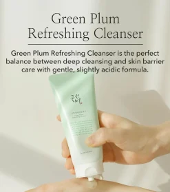 Limpiador facial refrescante e hidratante Green Plum