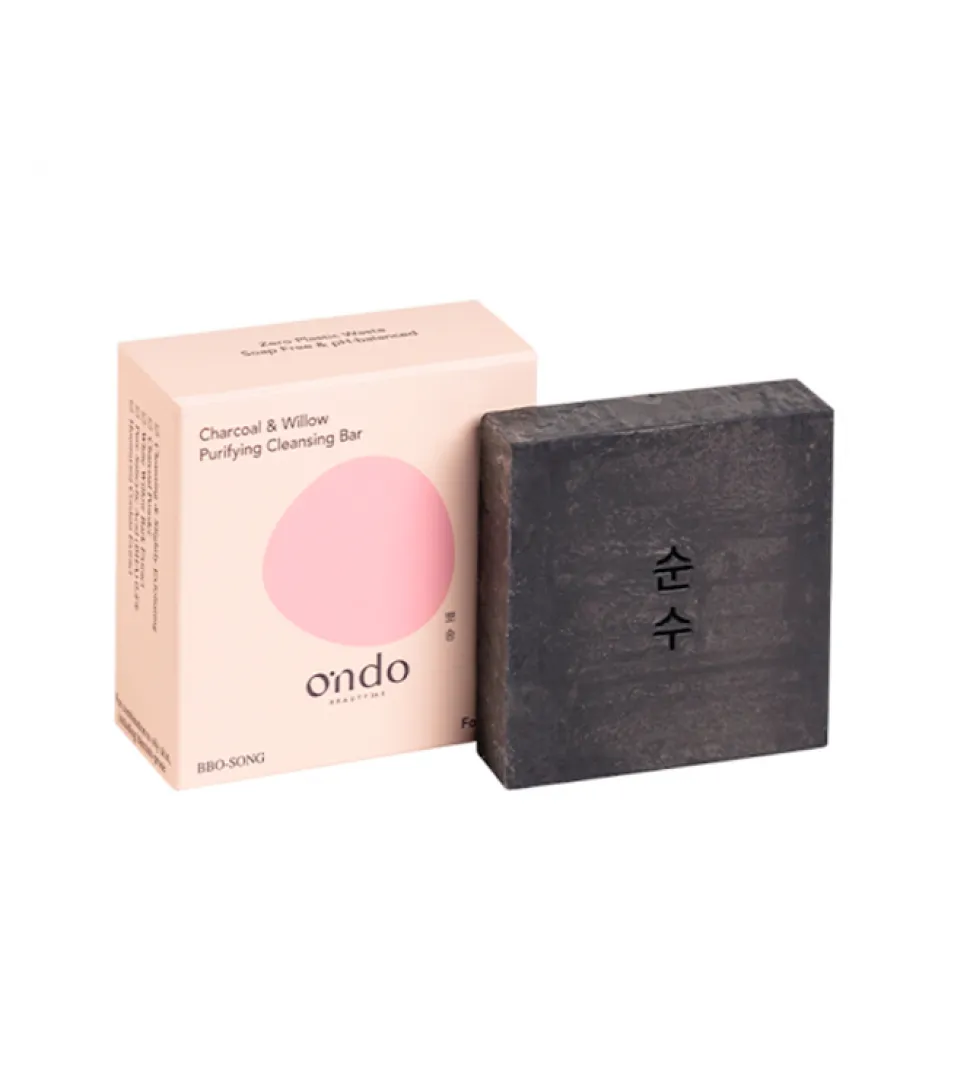 Limpiador facial sólido syndet 70g - Carbón vegetal y sauce