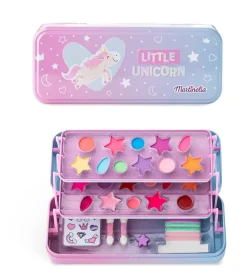 *Little Unicorn* - Estuche de maquillaje infantil con 3 niveles