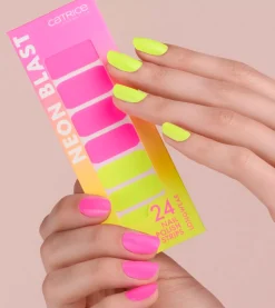 Láminas adhesivas de uñas Neon Blast - 010: Neon Explosion