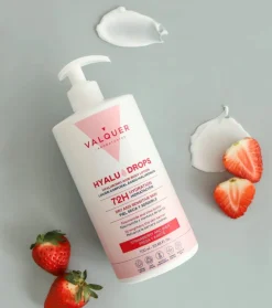 Loción corporal hidratante 72h Hyaludrops - Fresa y Karité