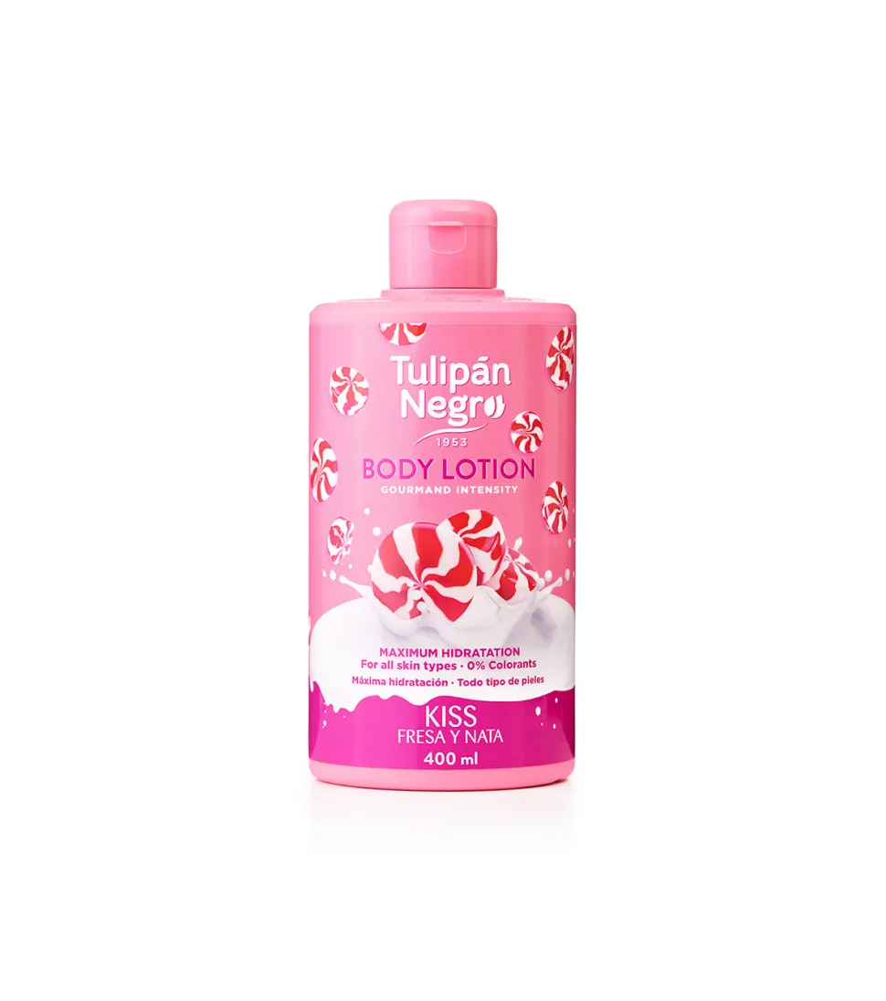 Loción corporal - Kiss Fresa y Nata