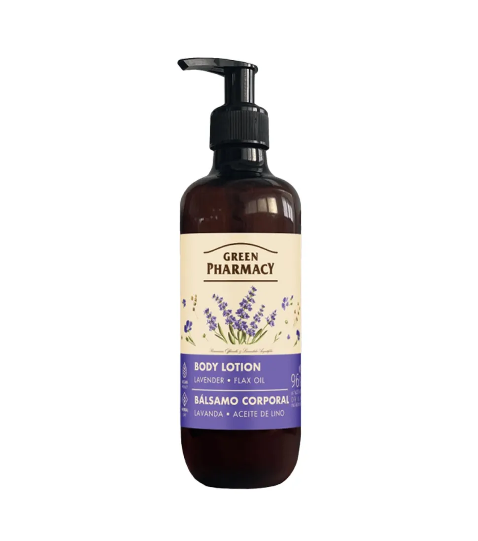 Loción corporal - Lavanda y aceite de lino