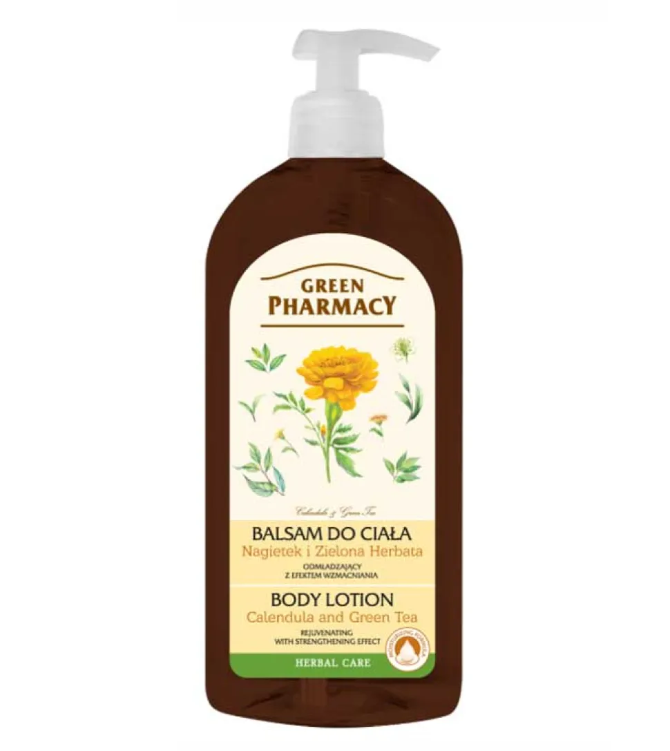 Loción corporal rejuvenecedora - Caléndula y té verde