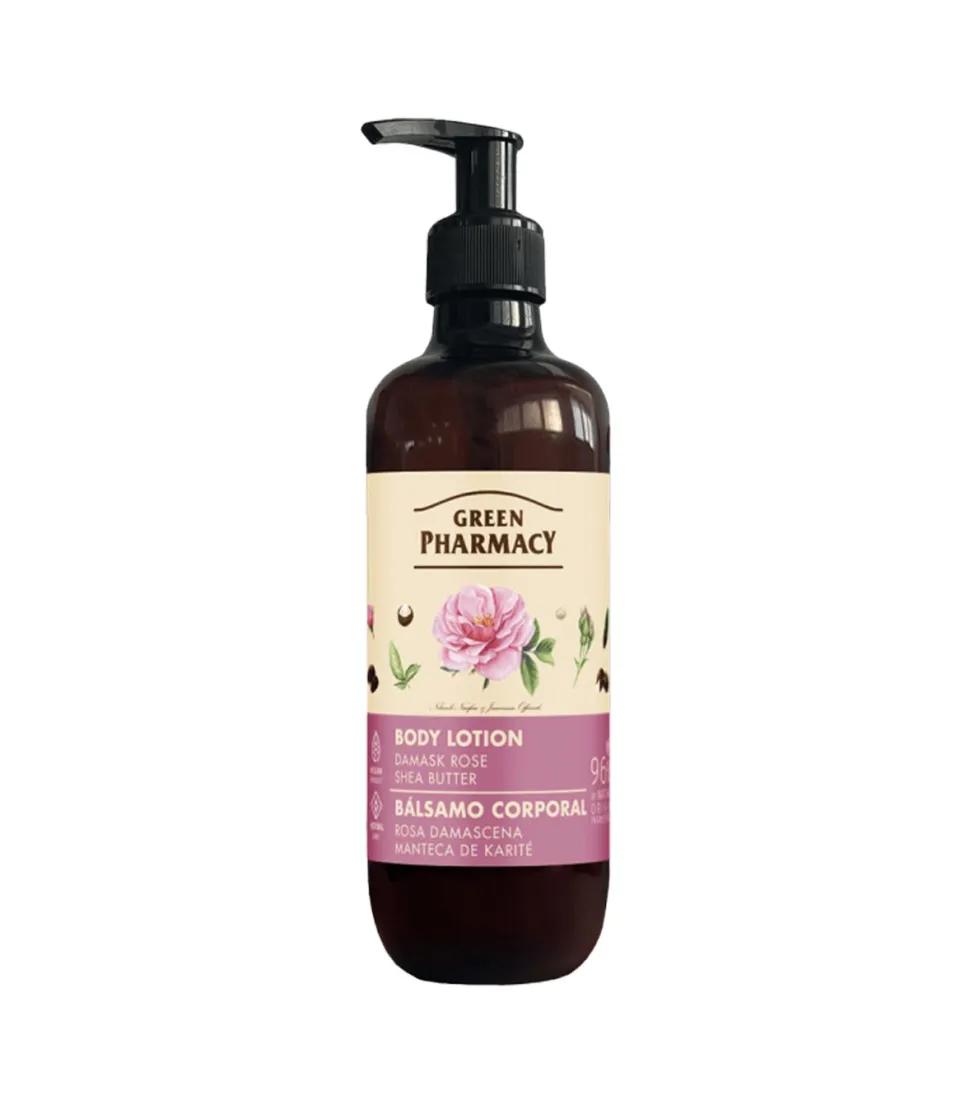 Loción corporal - Rosa damascena y manteca de karité