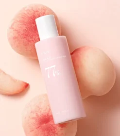 Loción facial hidratante con extracto de melocotón 77% y niacinamida