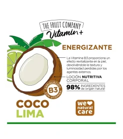 Loción nutritiva corporal Vitamin+ - Coco Lima
