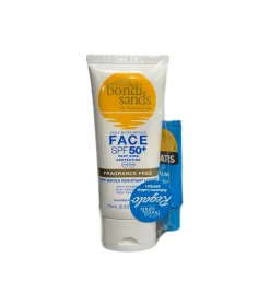 Loción solar facial diaria SPF50+ sin perfume sin perfume resistente al agua